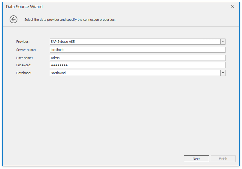 DataSourceWizard_SAPSybaseASE