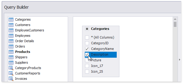 DataBinding_QueryDesigner_SelectColumns