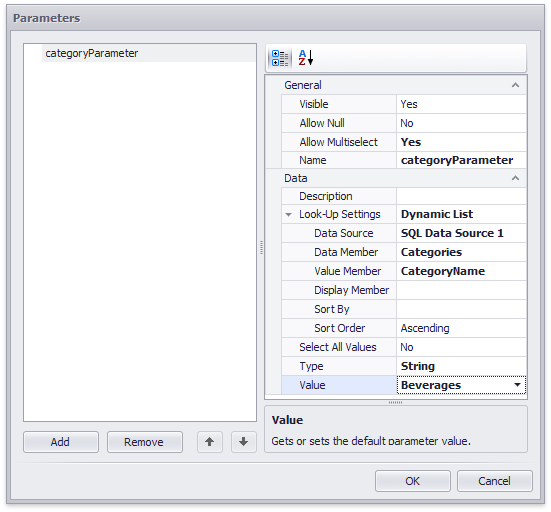 ParameterFilterTutorial_SpecifyParameterSettings